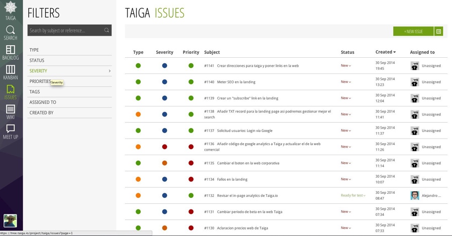 Taiga – vymakaný a open-source project manager