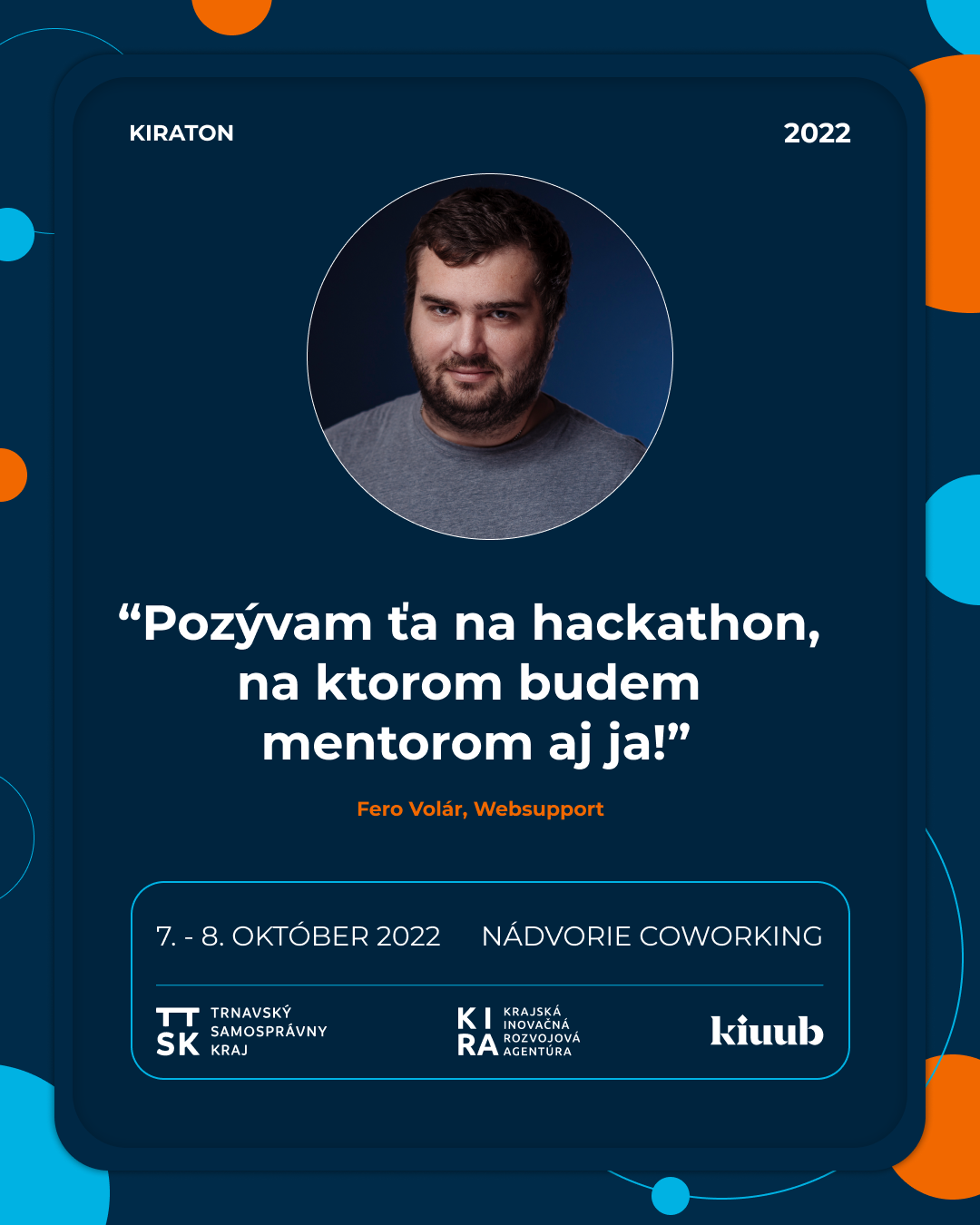 Kiraton - hackathon v centre Trnavského kraja na pomoc malým a stredným firmám