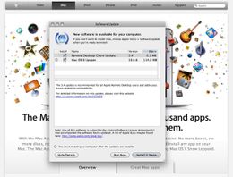 Mac App Store je tu