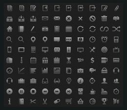 Balík 100 ikon optimalizovaných pre iPhone