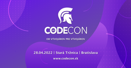 Na konferencii CodeCon 2022 nemôžete chýbať