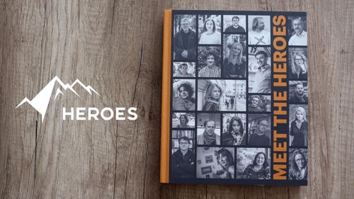 Kniha Meet the Heroes | VLOG #77
