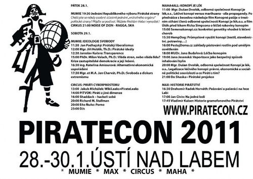 (Softvéroví) piráti budú mať svoju konferenciu v Ústi nad Labem