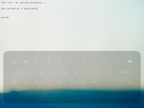 Zenové písanie – to je OmmWriter for iPad