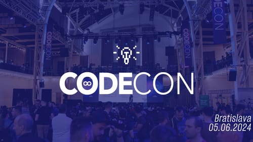 CODECON Bratislava 2024  - od vývojárov pre vývojárov