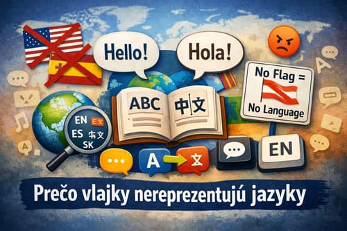 Prečo vlajky nereprezentujú jazyky